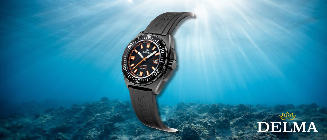 Shell Star Black Tag Dive Watch